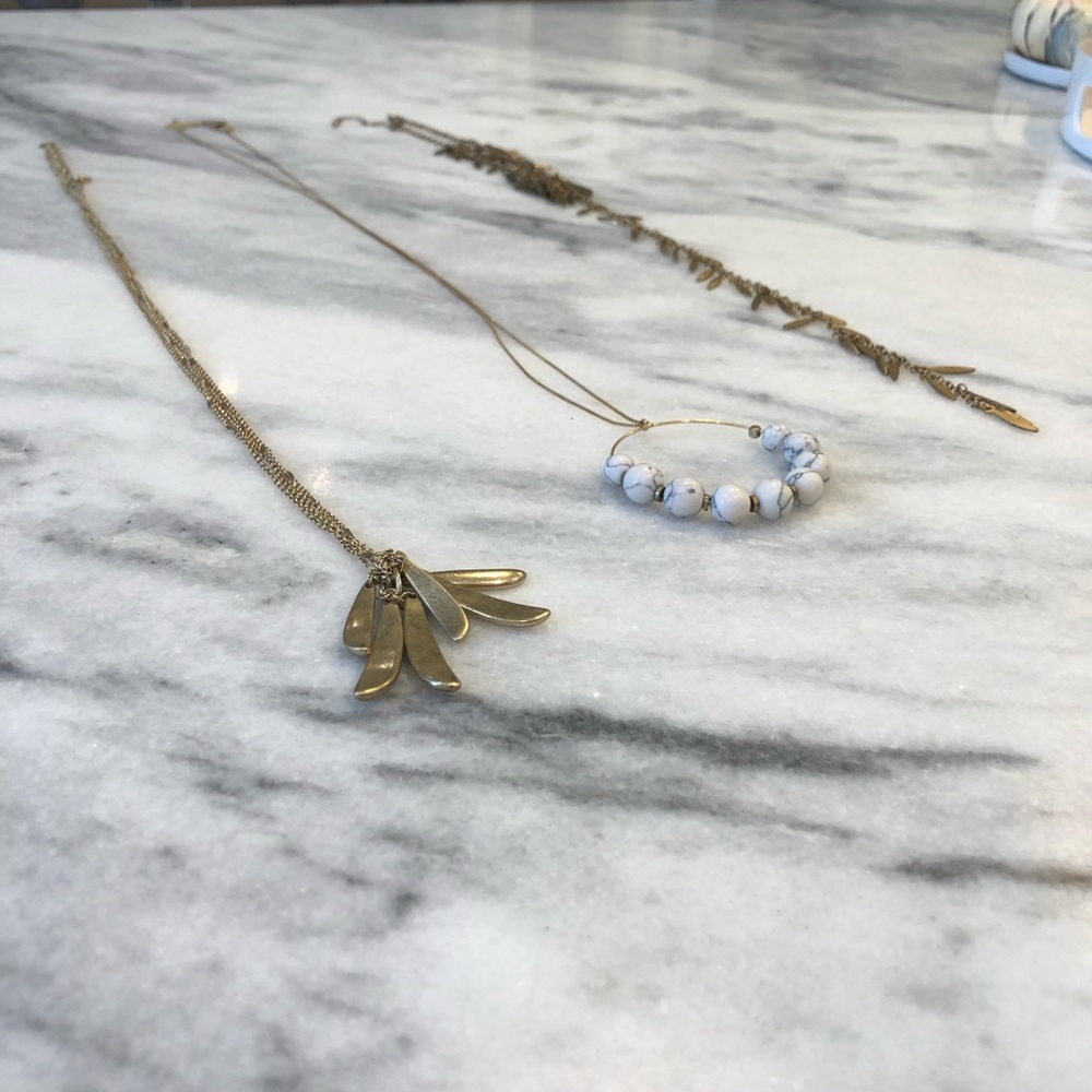 Bundle of long necklaces- 3